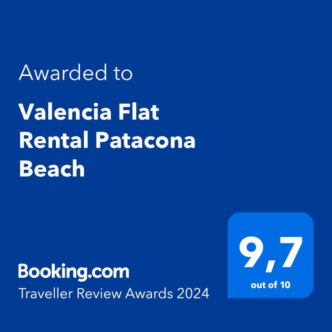 Valencia Flat Rental Patacona Beach Eksteriør bilde